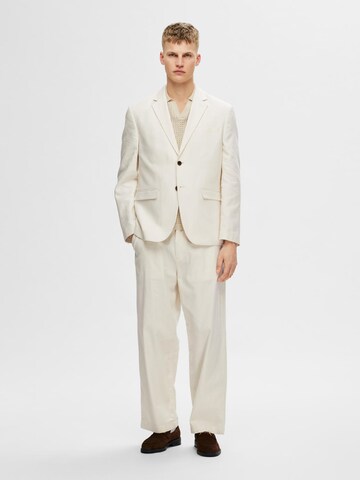 smėlio SELECTED HOMME Standartinis modelis Dalykinio stiliaus švarkas 'Ali'