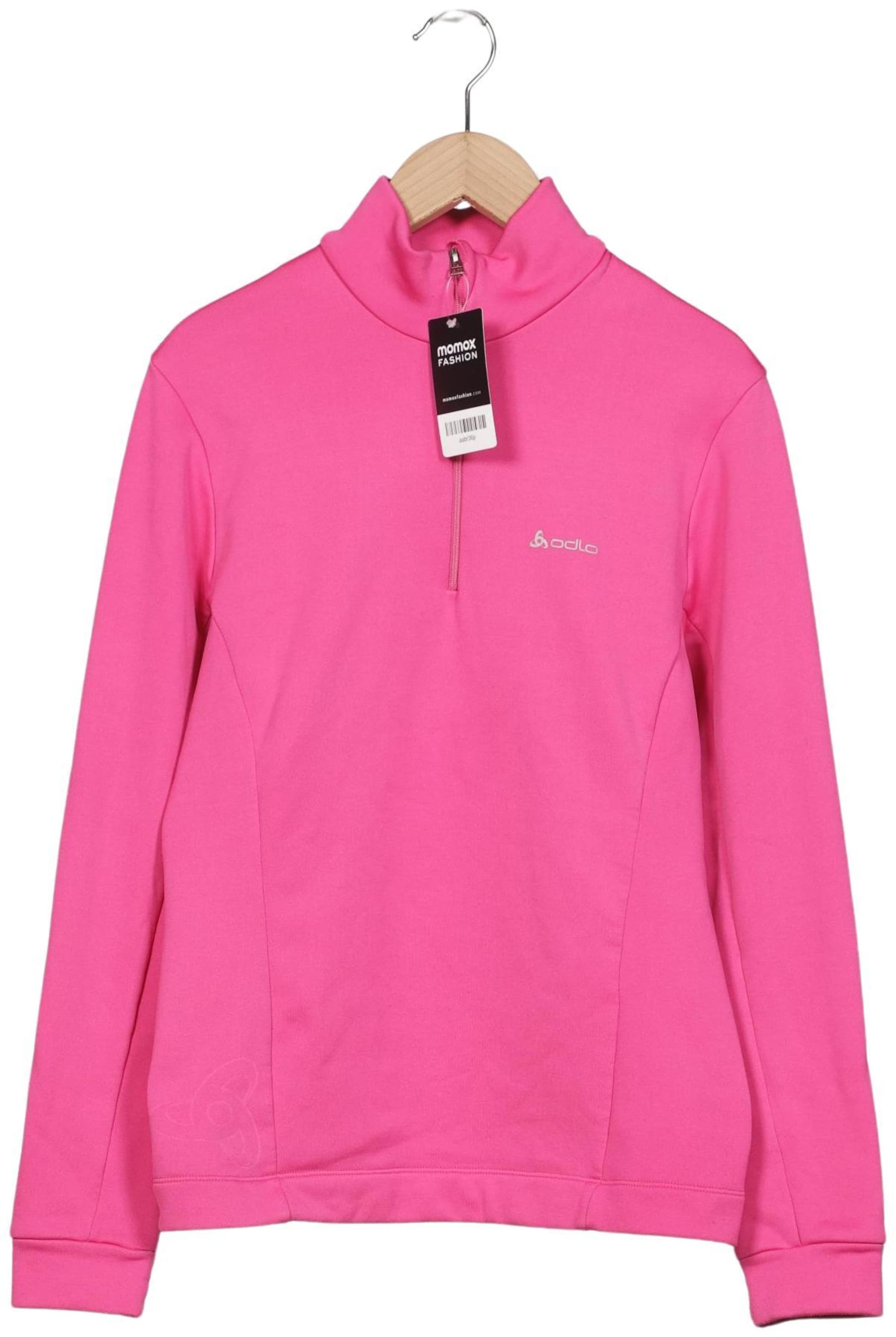ODLO Sweatshirt & Zip-Up Hoodie in M in Pink: front