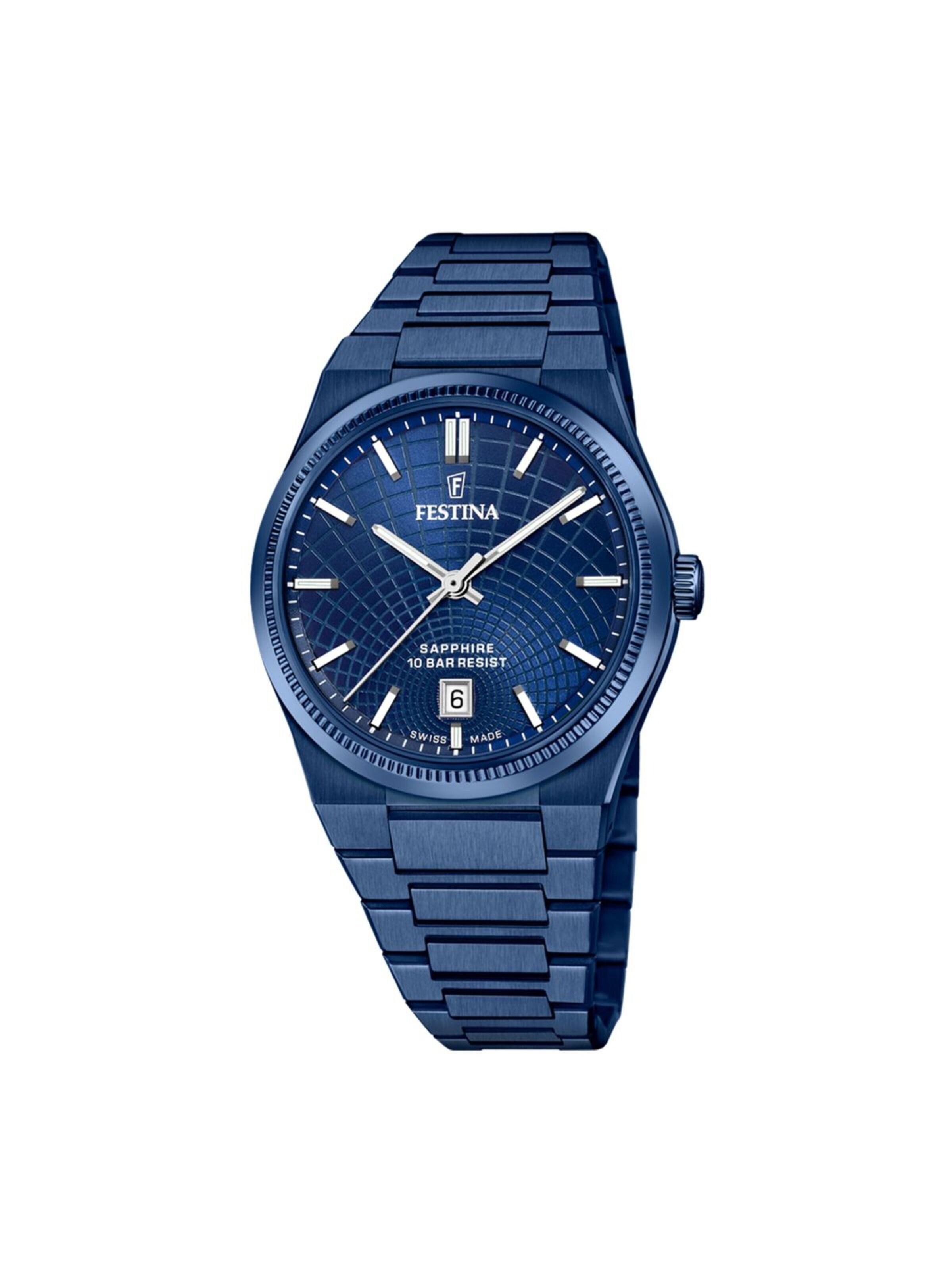 FESTINA Analog watch in Blue: front