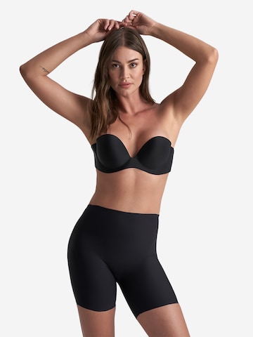 Bye Bra Shapinghose 'Low Back Mid Waist Short' in Schwarz