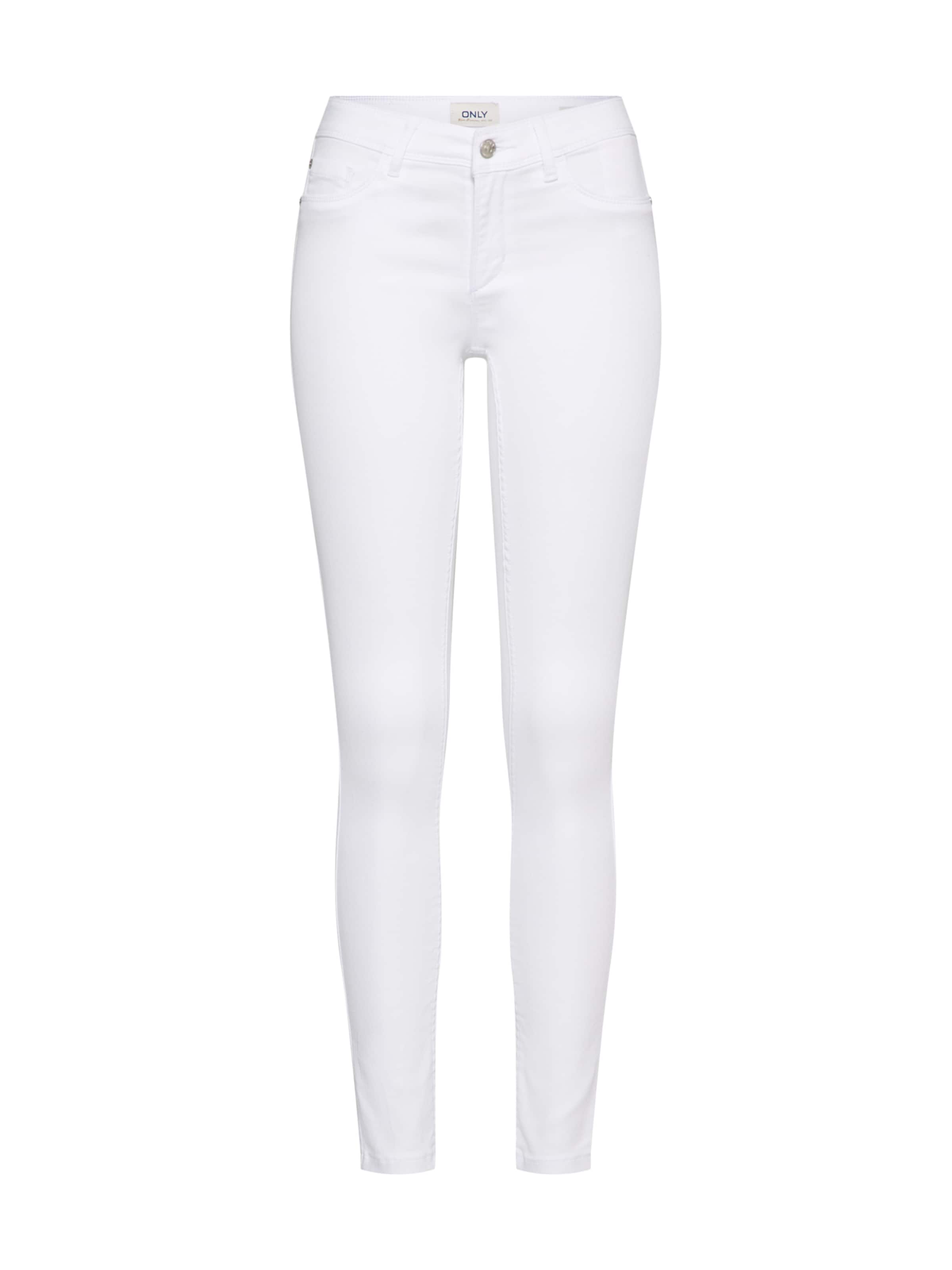 ONLY Skinny Jeans 'ONLUltimate' i vit: framsida
