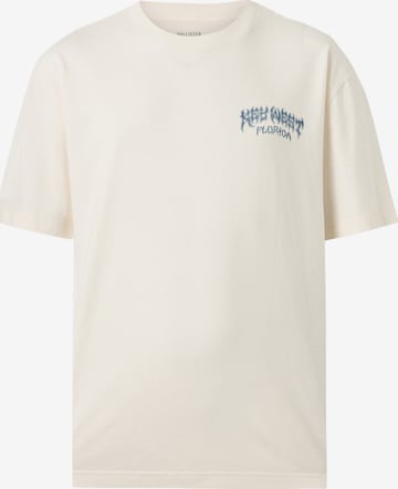 Tricou de la HOLLISTER pe bej: față
