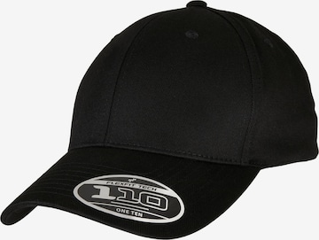 Cappello da baseball di Flexfit in nero: frontale