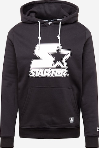 Sweat-shirt Starter Black Label en noir : devant