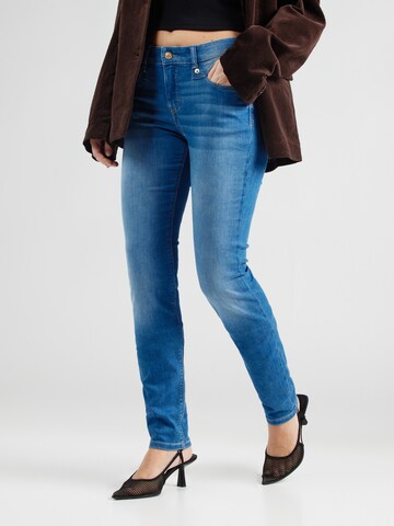MAC Slim fit Jeans 'Rich' in Blue: front