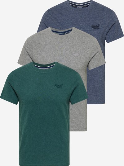 Superdry Shirt in de kleur Smoky blue / Grijs / Groen, Productweergave
