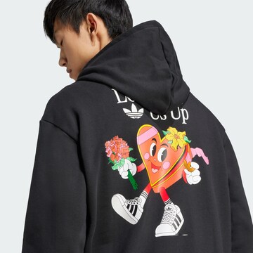 Sweat-shirt 'Q1 Made By Nelson' ADIDAS ORIGINALS en noir