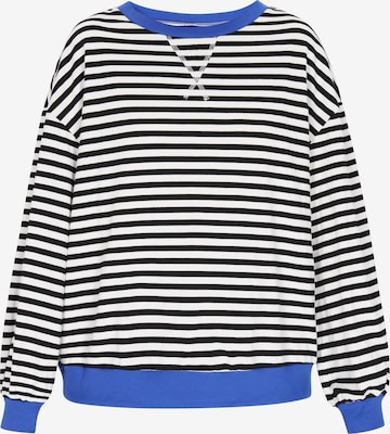 swirly - Sweatshirt em preto: frente