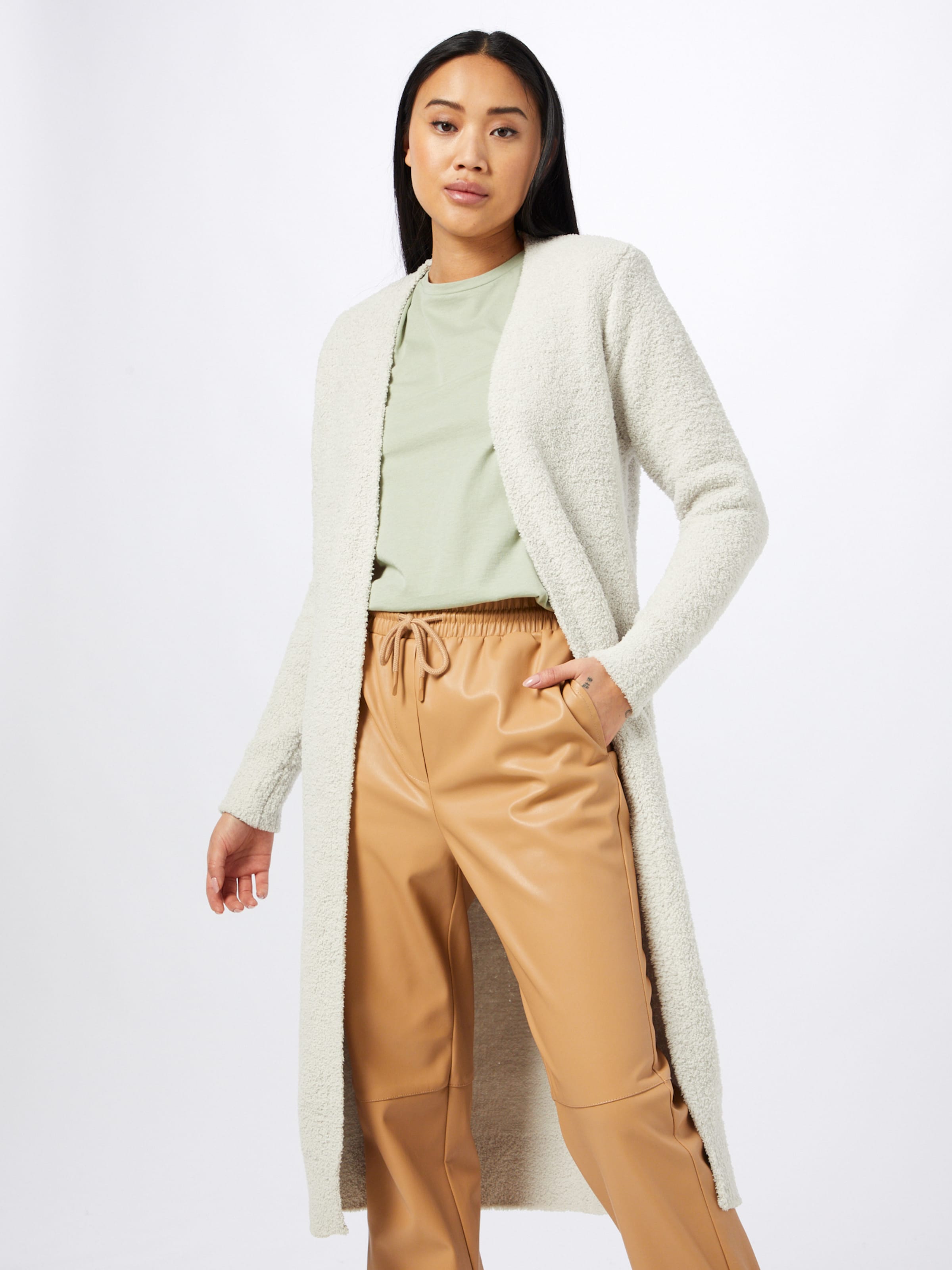 River Island Knit Cardigan in Light Grey ABOUT YOU