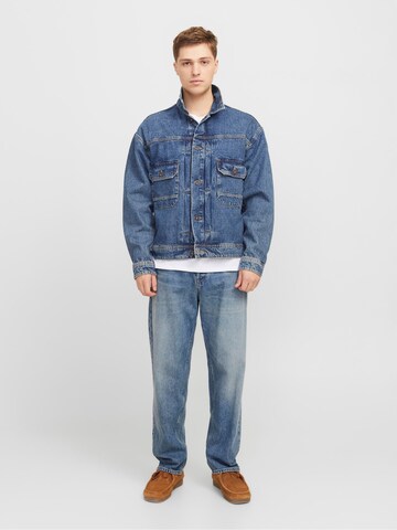 JACK & JONES - Loosefit Calças de ganga 'JJEddie JJOriginal' em azul