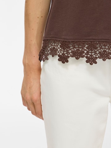 T-shirt 'VIVora' VILA en marron