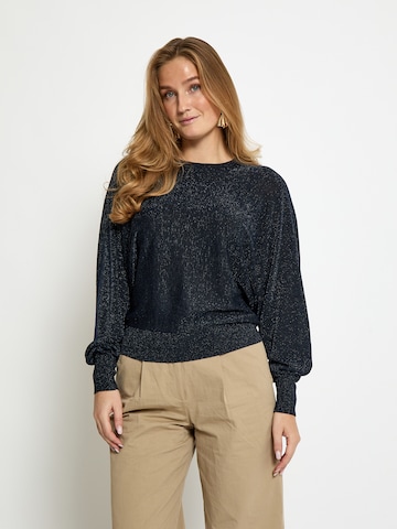 minus - Top 'Dana' en azul: frente