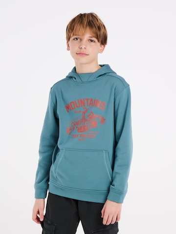 PROTEST Athletic Sweater 'PRTKESTREL' in Green