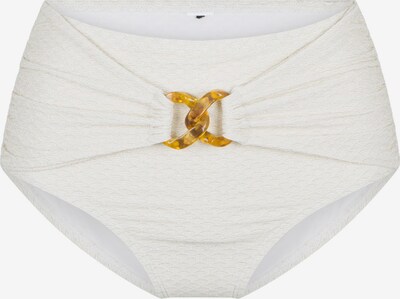 LingaDore Bikinibroek in de kleur Bruin / Goudgeel / Wit, Productweergave