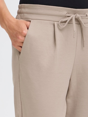 ICHI - Slimfit Calças ' IHKate ' em cinzento