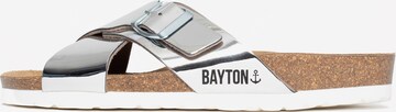 Bayton Pantolette 'Era' in Silber: predná strana
