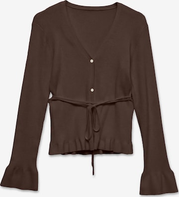 VERO MODA Cardigan i brun: forside