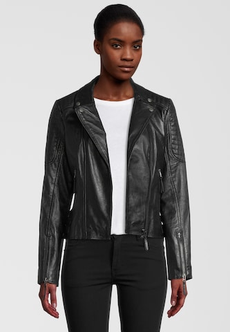 Apple of Eden Between-Season Jacket 'JADE' in Black: front