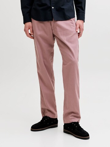 Regular Pantalon chino 'JPSTKane' JACK & JONES en violet : devant