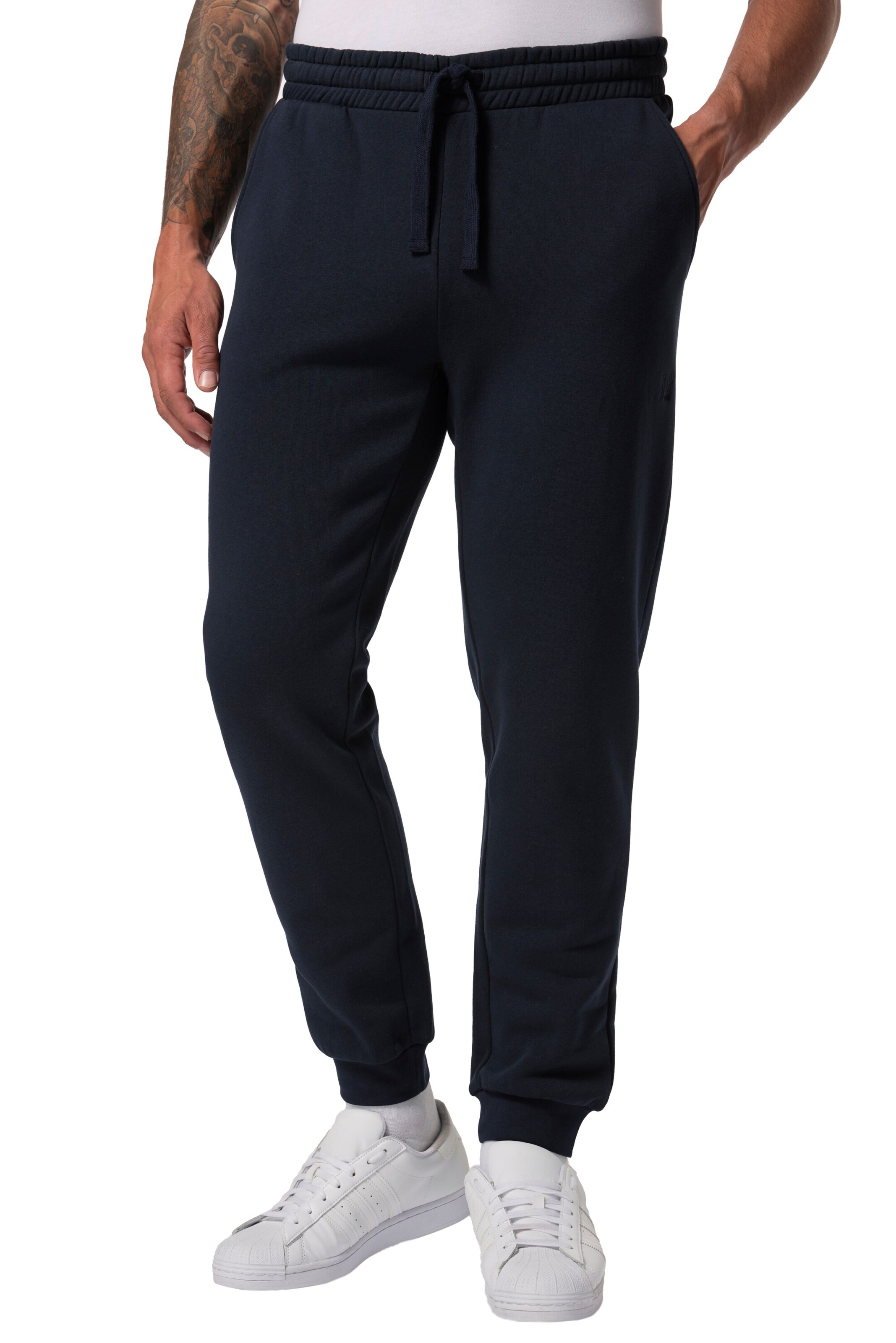 JP1880 Tapered Broek in Blauw: voorkant