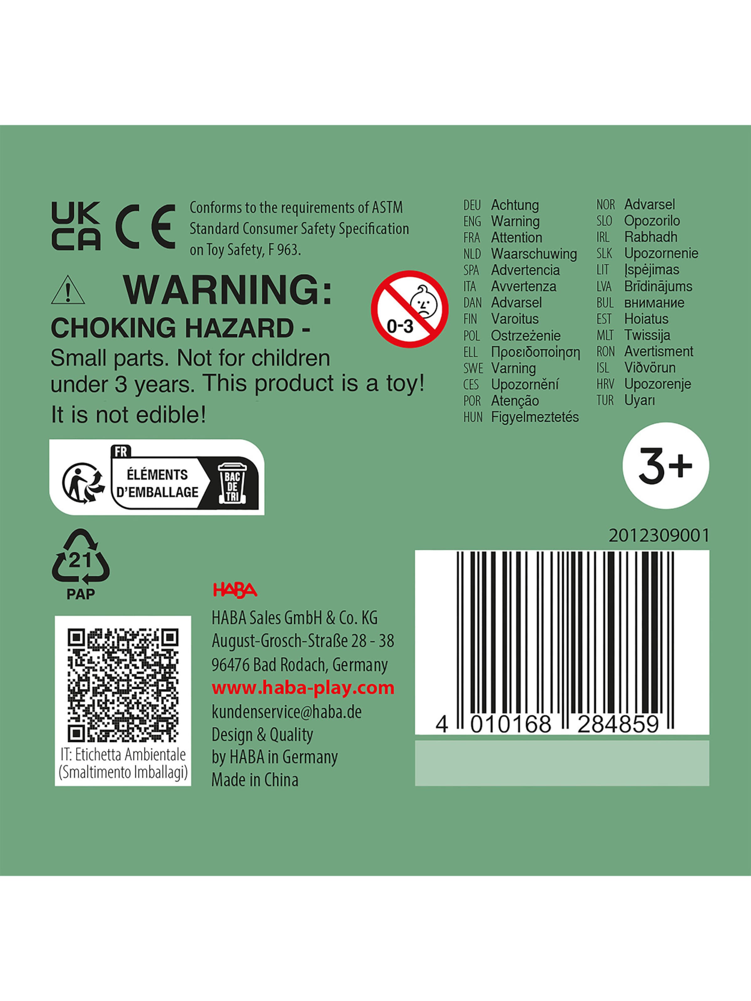 HABA Knuffels ' Creative Play - Brathähnchen ' in Gemengde kleuren