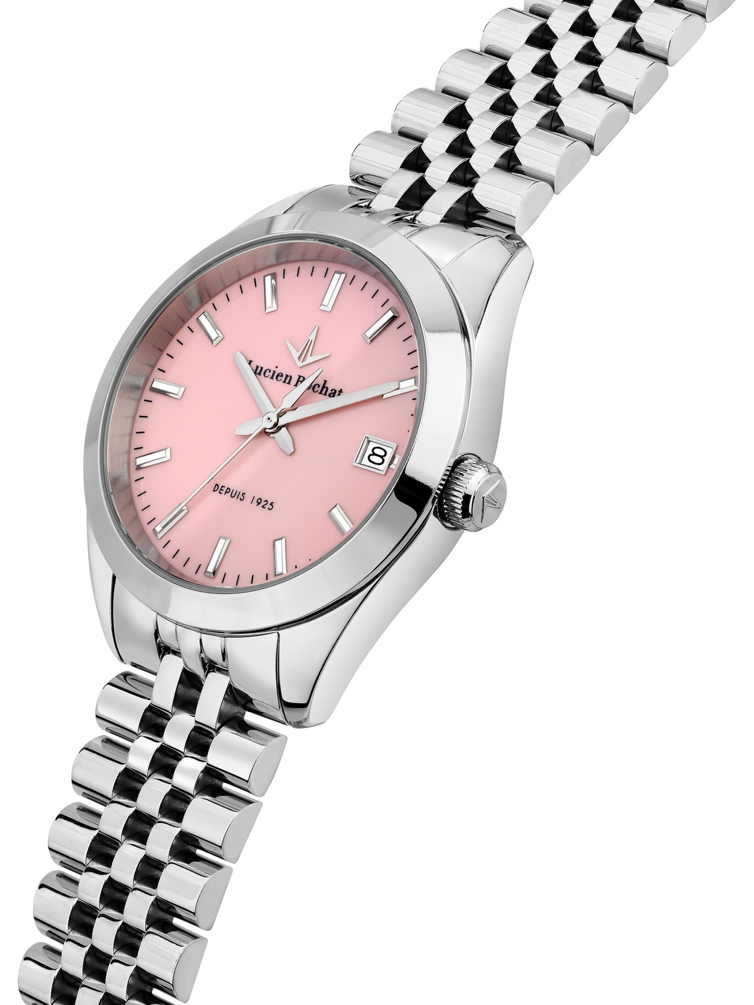 Lucien Rochat Analoguhr in Silber