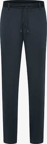 Coupe slim Pantalon Thomas Goodwin en bleu : devant