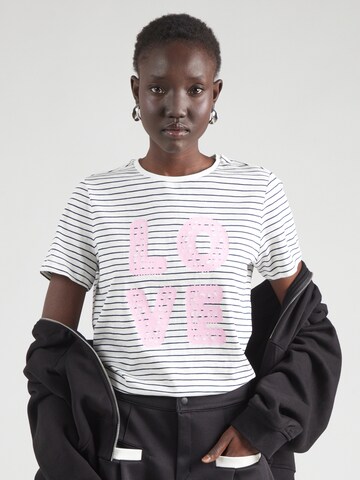 VERO MODA T-Shirt 'VMSIMONE' in Weiß: Vorderseite
