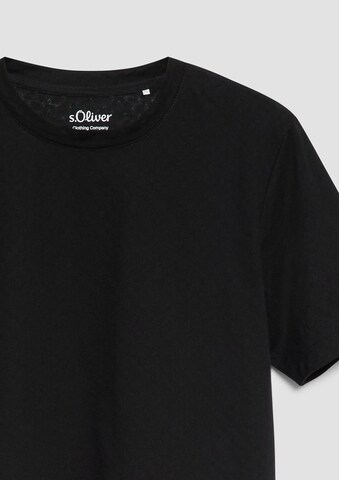 s.Oliver Shirt in Zwart