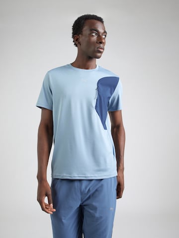 PUMA regular Παντελόνι φόρμας 'FLEX' σε μπλε: μπροστά
