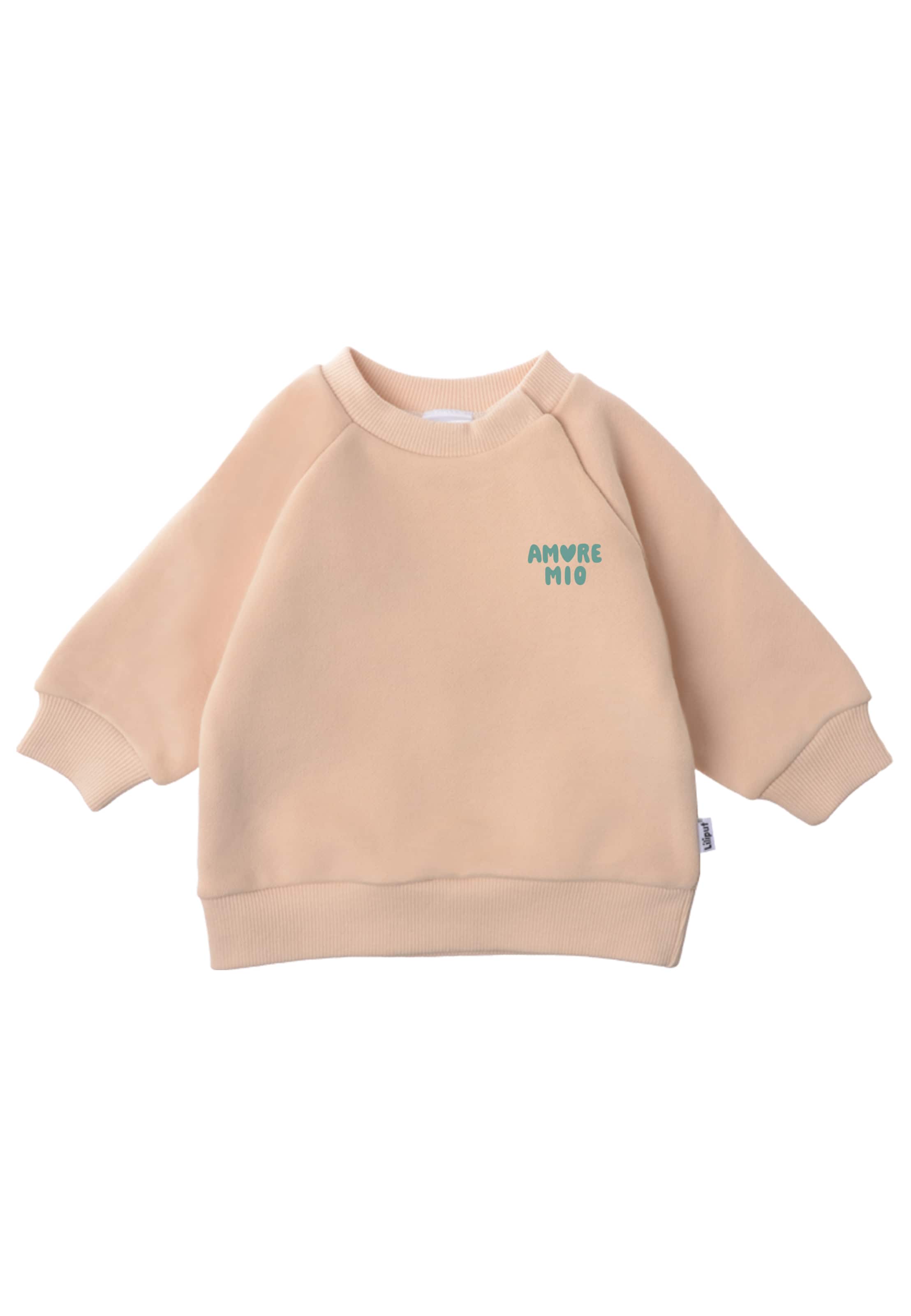 LILIPUT Sweatshirt 'Amore Mio' in Brown: front
