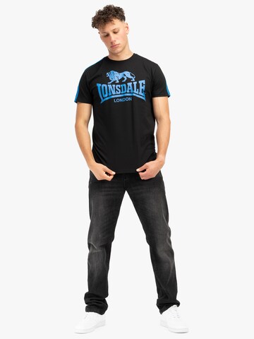 LONSDALE Футболка ' HENCONNER ' в Черный
