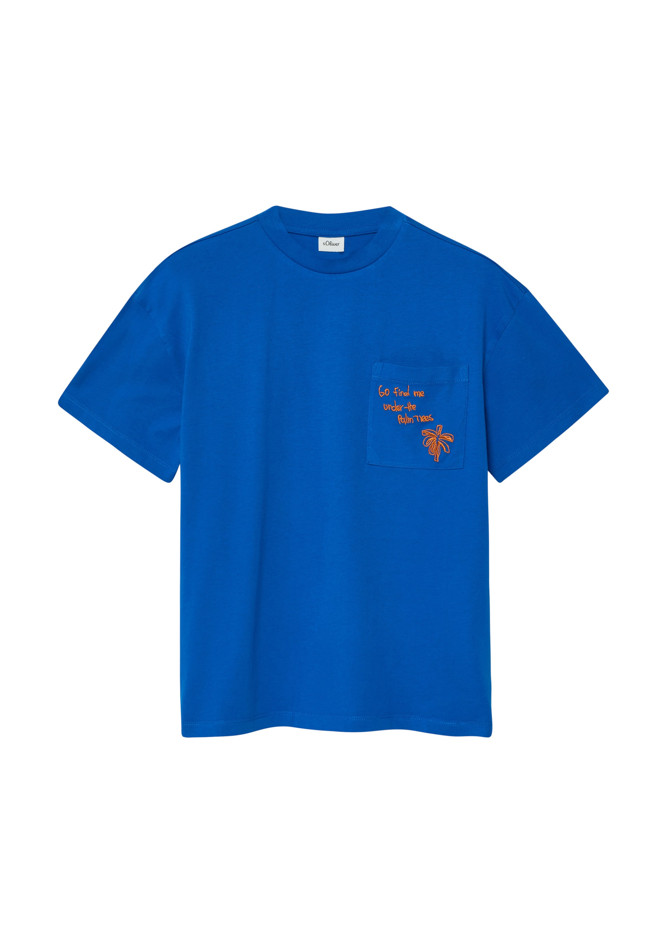 s.Oliver T-Shirt in Blau: Vorderseite