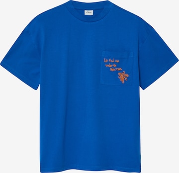 s.Oliver T-Shirt in Blau: Vorderseite