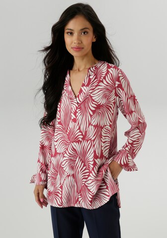 Aniston SELECTED Bluse in Rot: Vorderseite