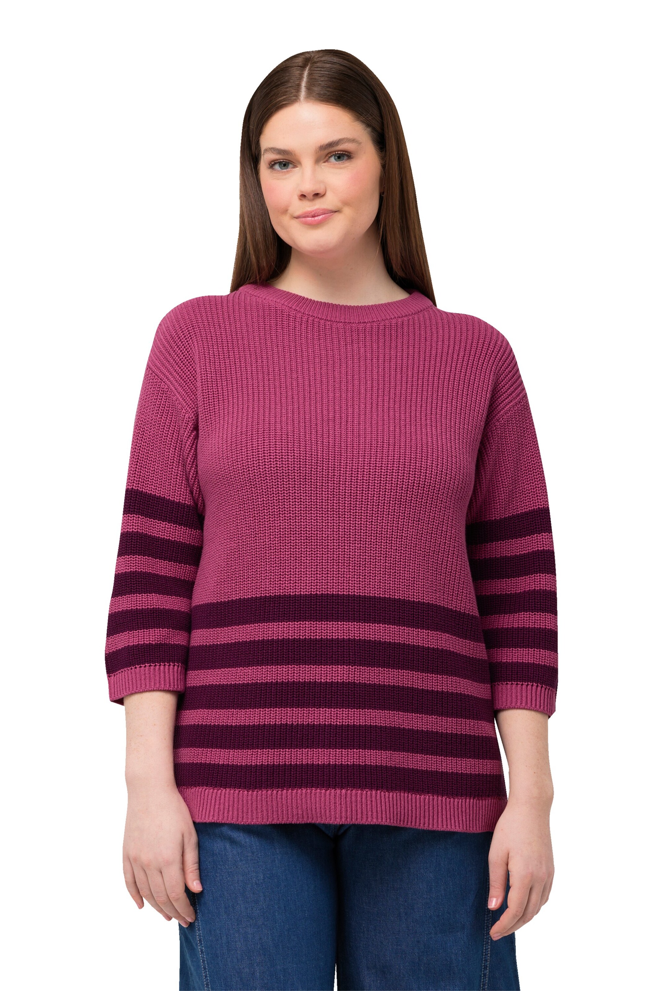 Ulla Popken Pulóver - rózsaszín: elől