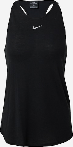 NIKE Sporttop in Zwart: voorkant