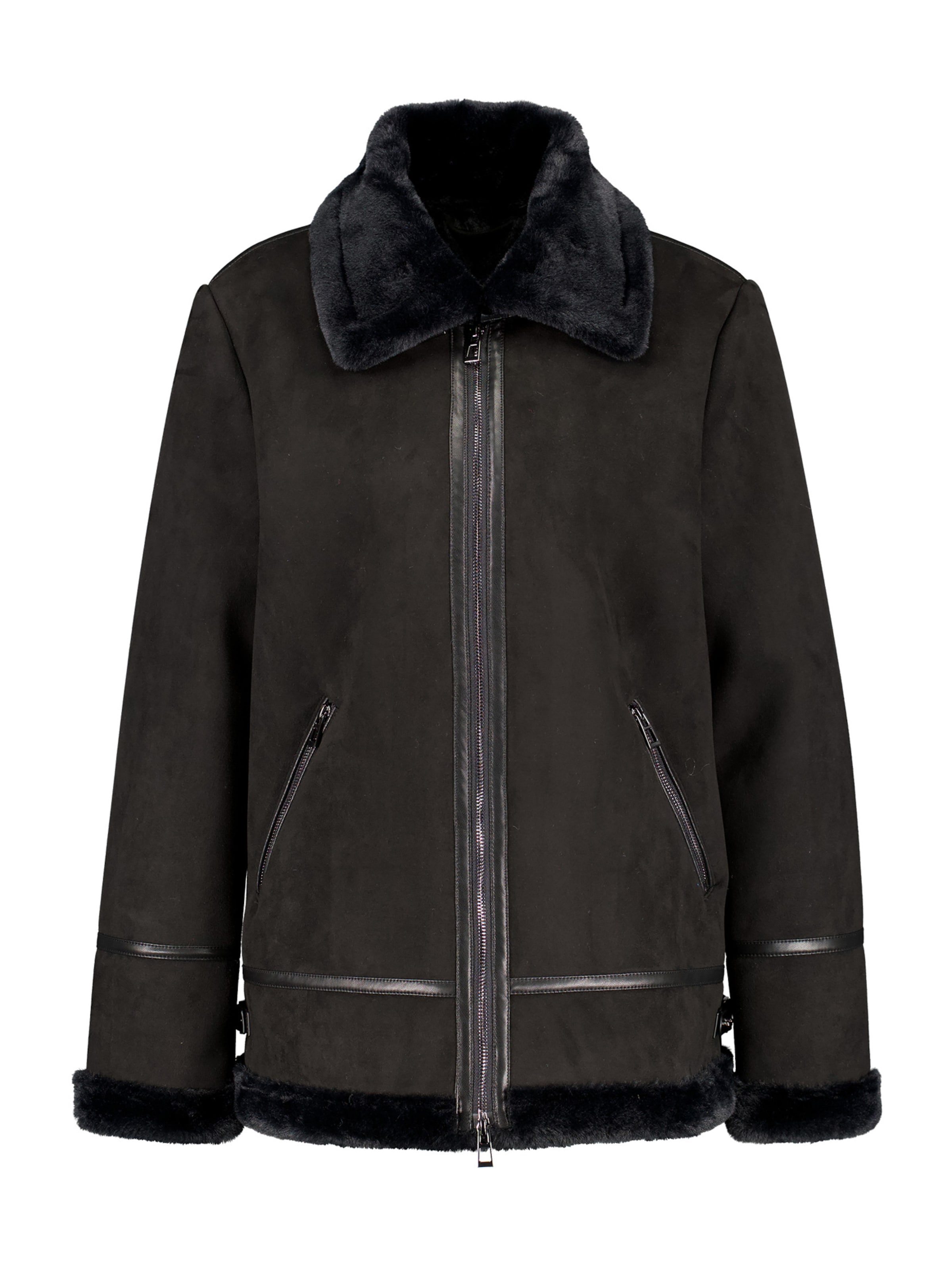 Geacă de iarnă de la GERRY WEBER pe negru: față