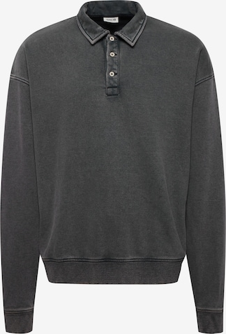 !Solid Sweatshirt Pullover in Grau: predná strana