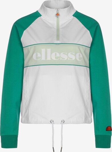 ELLESSE Athletic Jacket in Green / White, Item view