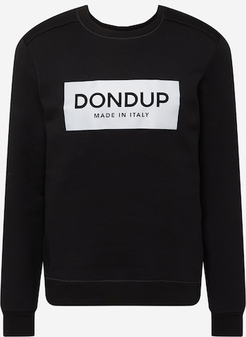 Dondup Sweatshirt 'FELPA' in Schwarz: predná strana