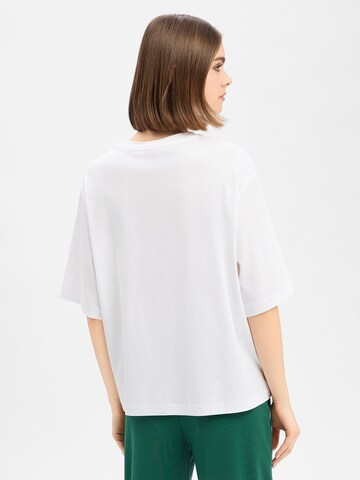 T-shirt oversize 'Pinara' DRYKORN en blanc