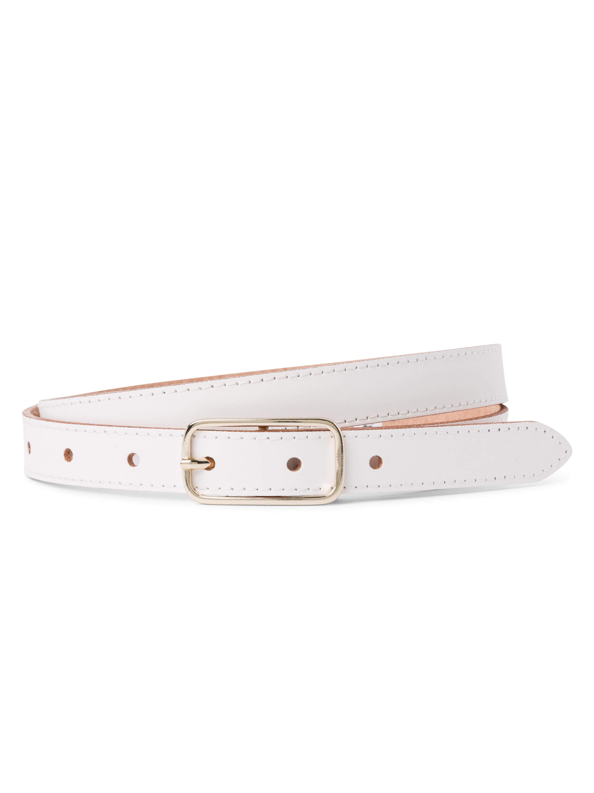 VANZETTI Belt in White: front