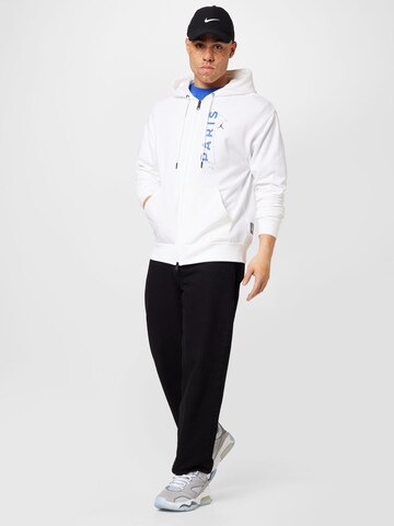 Veste de survêtement Jordan en blanc