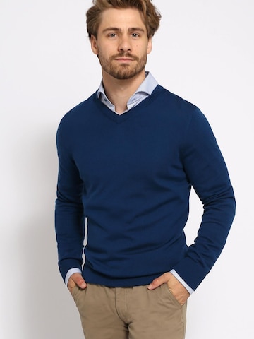 Suitable Shirt in Blauw: voorkant