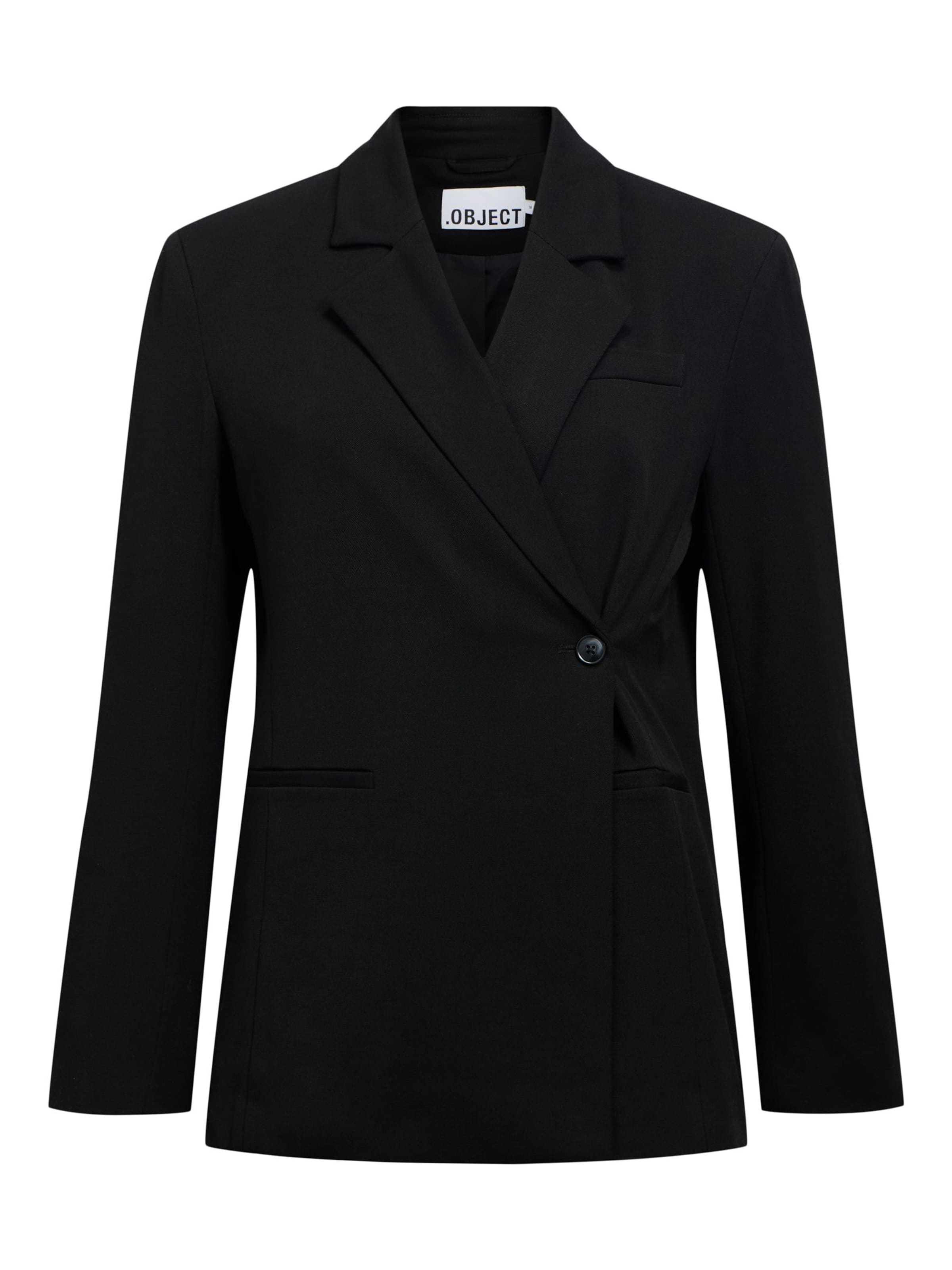 OBJECT - Blazer en negro: frente