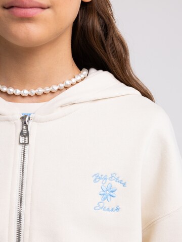 BIG STAR Sweat jacket 'Naoma' in White
