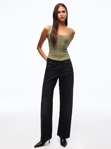 Bershka Топ в зелено