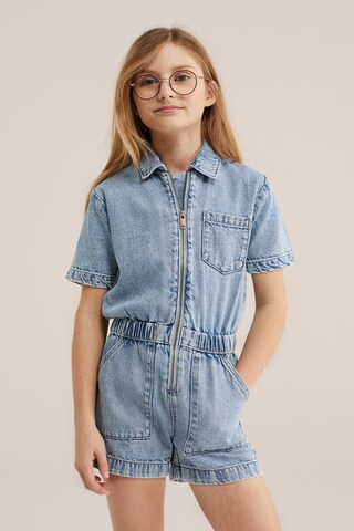 WE Fashion Kezeslábasok - kék: elől