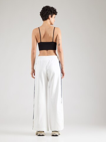 EA7 Emporio Armani Loose fit Trousers 'TRAIN CLUB HOUSE' in White